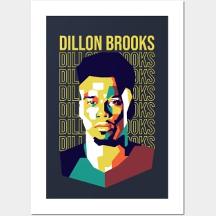 Dillon Brooks On WPAP Posters and Art